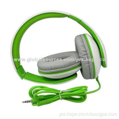 2014 foldable headphone with detachable cable with UV finishing&rubber finishing from Shenzhen fty